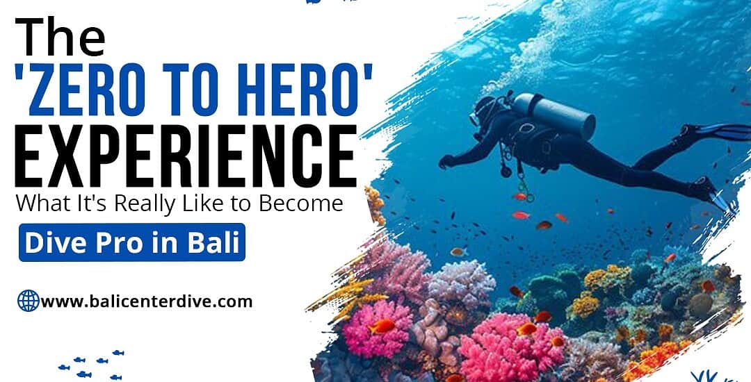 The 'Zero to Hero' Experience — What It's Really Like to Become a Dive Pro in Bali